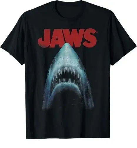 

Jaws Classic Movie Poster Close-Up T-Shirt