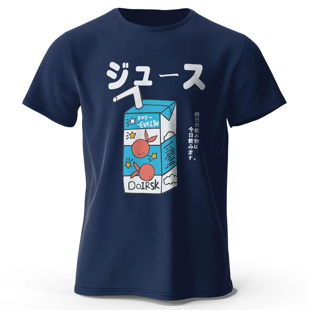 Camiseta 100% algodón con estampado de anime japonés Soda Pop, camiseta de manga corta con cuello redondo ultrasuave para hombres y mujeres
