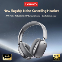 Lenovo TH60 Sport Headset Over-Ear Wireless Bluetooth 5.4 HD Call Headphones Long Endurance Noise Reduction Earbuds Pods Max2