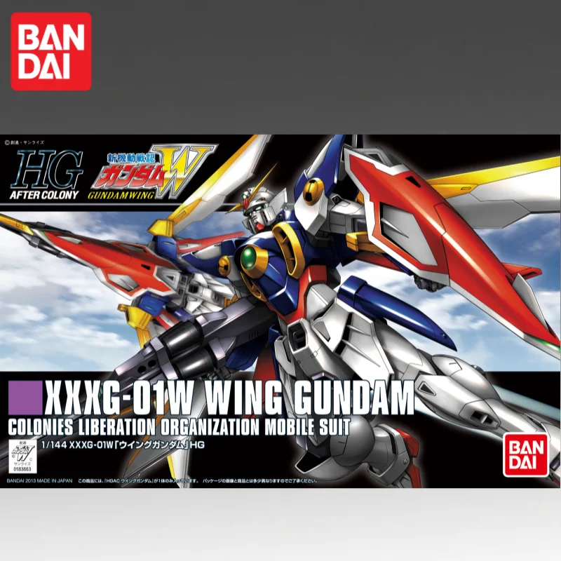 

In Stock Bandai Original Hgac 1/144 Gundam Wing Gundam Action Figure Model Doll Brand New Boxed Anime Characters Toys Model