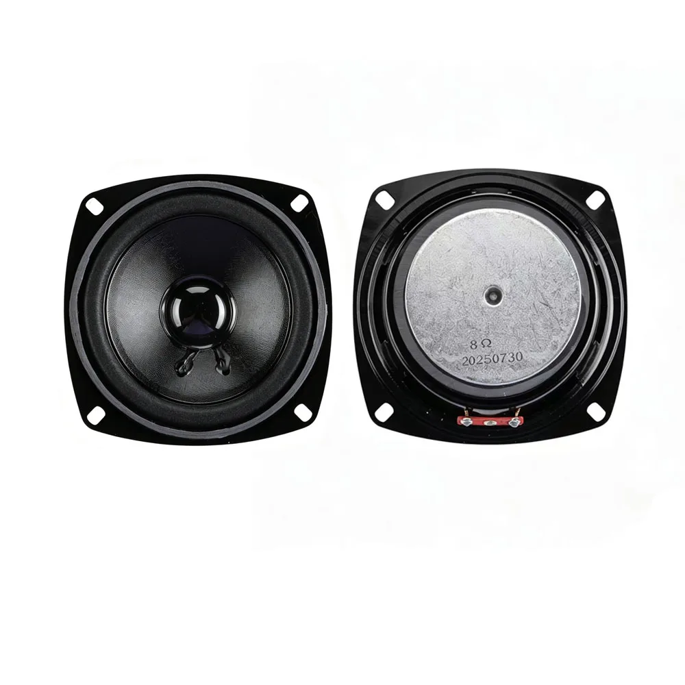 AUIN 2 Stück 4 Zoll Tieftöner-Lautsprechereinheit 8 Ohm 50W 105MM/116MM Subwoofer Bass Audio DIY für Bluetooth-Lautsprecher Heimkino – Detail 4