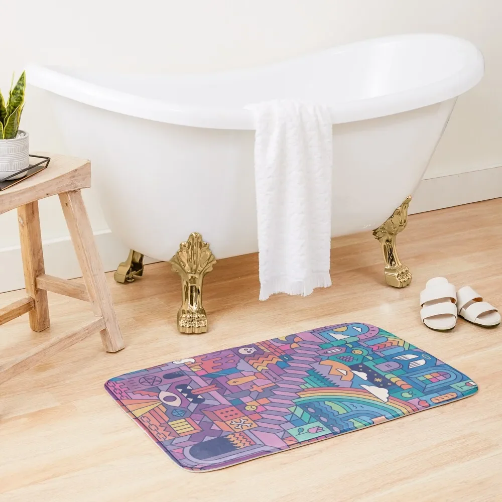 

Watch Your Step Bath Mat Anti-Slip Carpet Carpet For Bath DoorFor The Door Mat