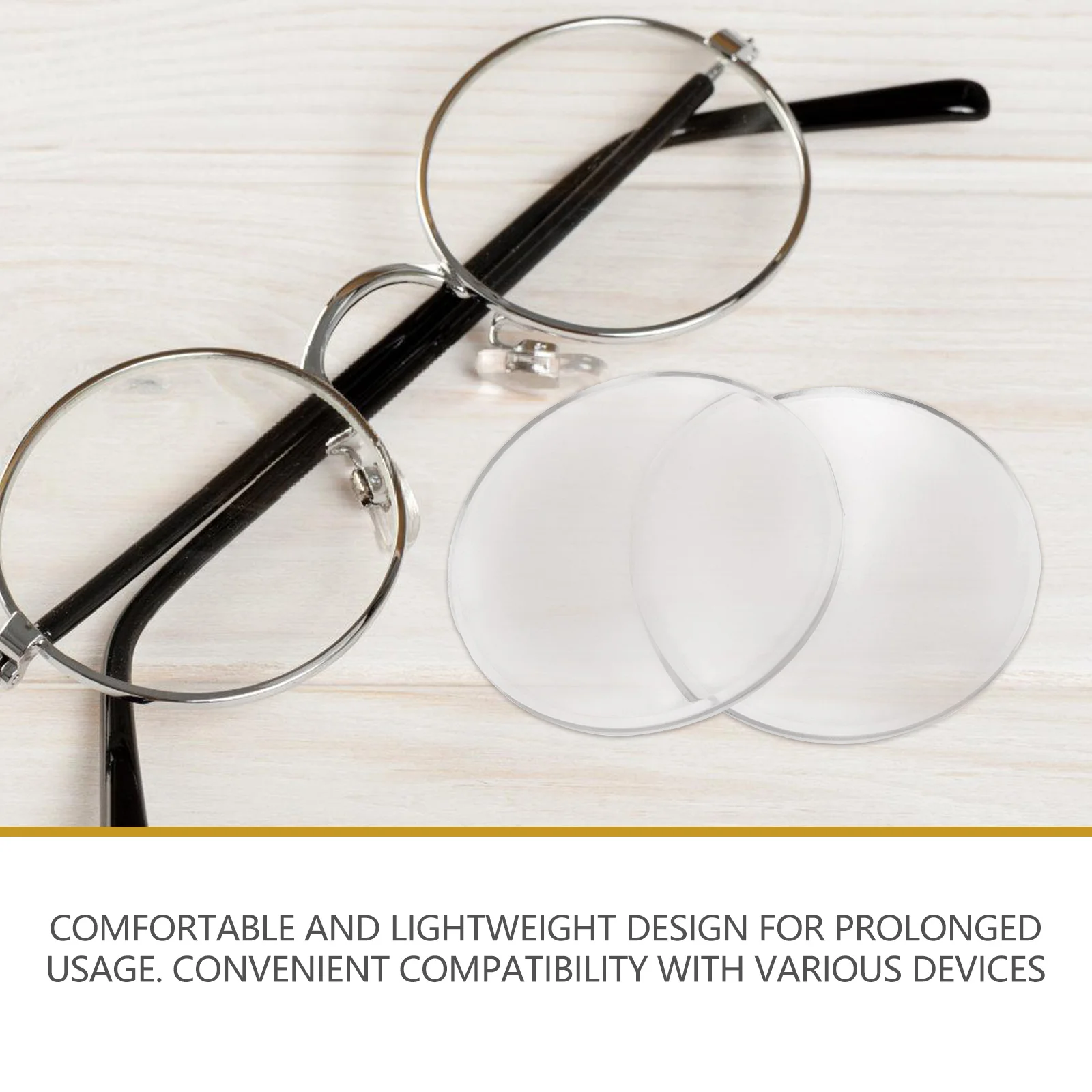 

NOLITOY 10pcs VR Glasses Lens Light Blocking Lenses for VR Headset Accessories