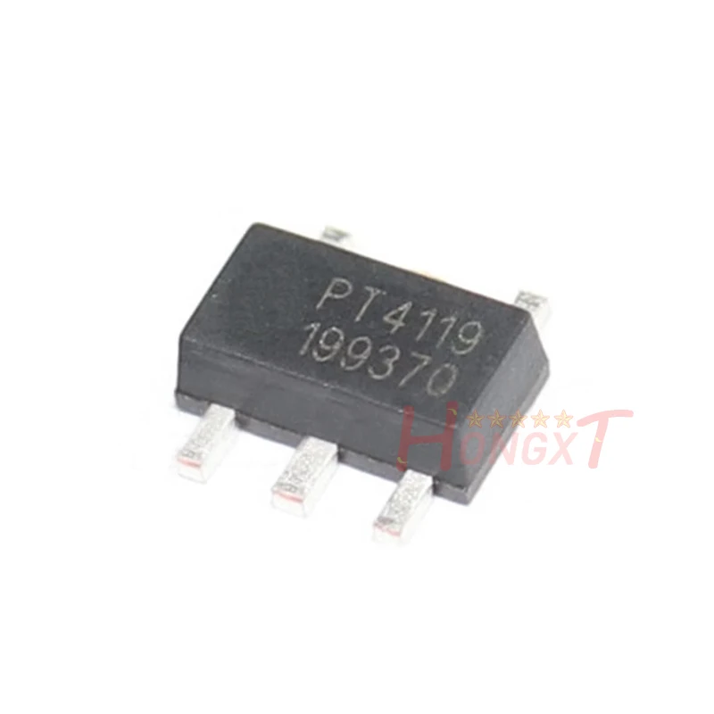 10PCS 100% NEW PT4119E89E  SOT89-5.Chipset