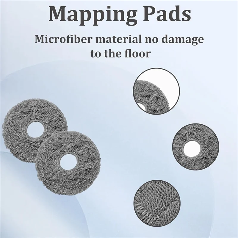 AC39-Parti di ricambio per Roborock Saros Z70 Aspirapolvere Spazzola laterale Filtro Hepa Mop Panno Kit di accessori
