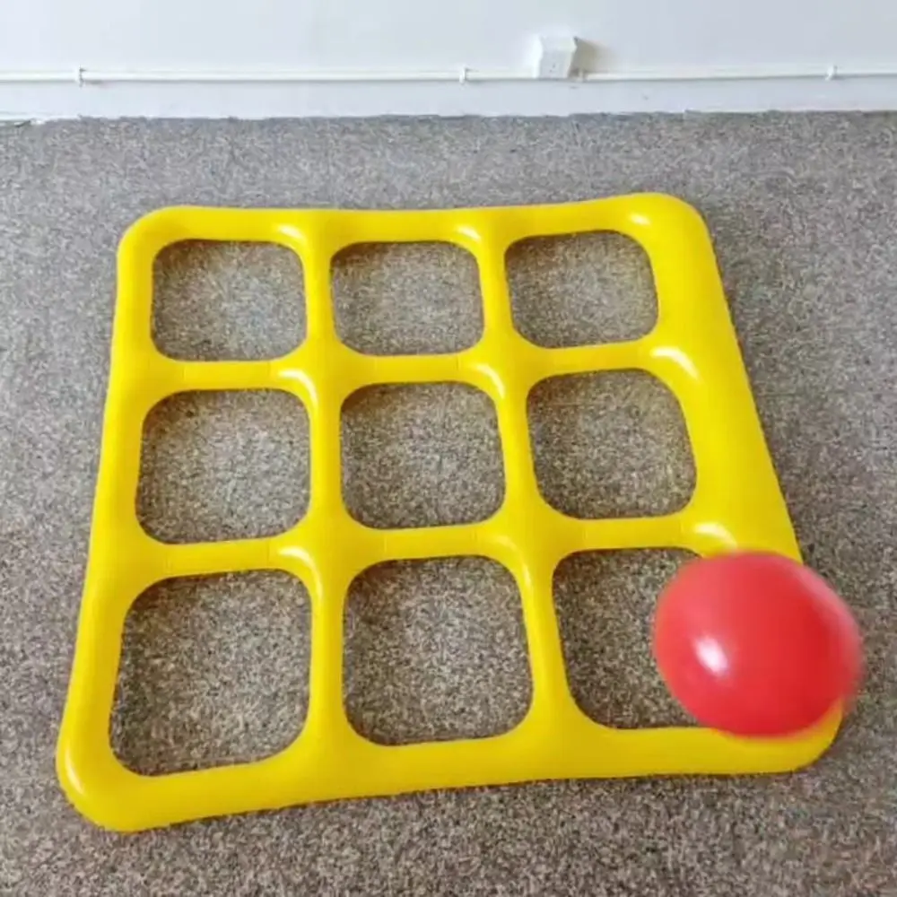 Juego de juguetes de piscina inflables de 6/10 bolas, juego de flotador de piscina portátil a prueba de fugas con bomba infladora que aumenta las habilidades de coordinación