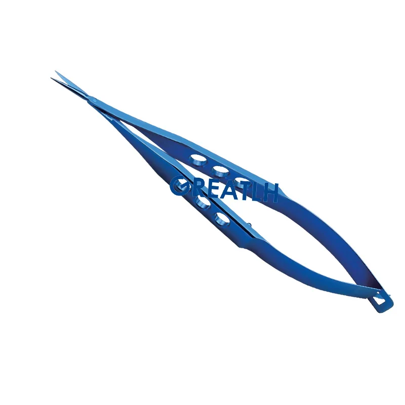 Titanium tesouras para oftálmico, pálpebra ferramenta