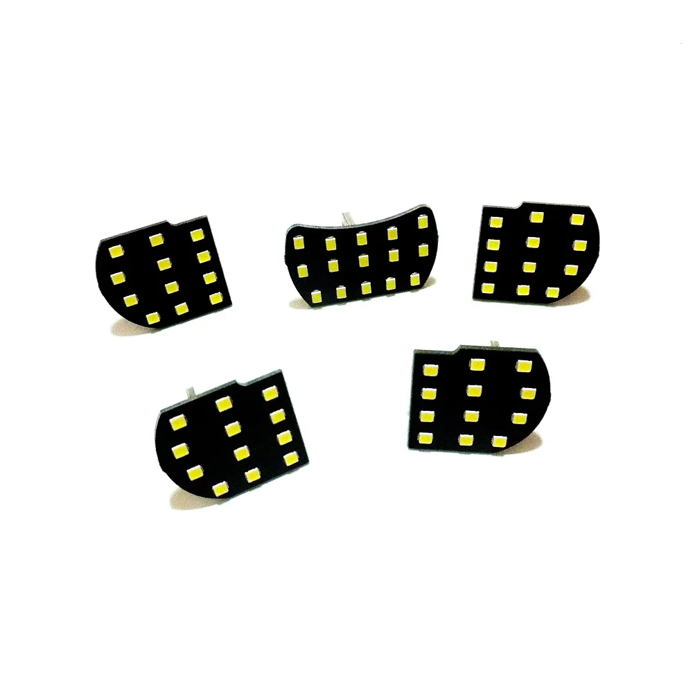 

July King 5 шт. светодиодные лампы для чтения, совместимые с Opel Insignia и Chevrolet Volt Buick Regal, 6000K 2835SMD автомобильные купольные лампы для карт