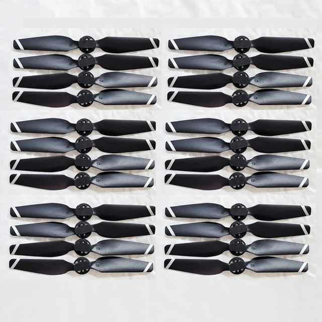 6 Sets 24 PCS KF102 KF 102 KF-102 RC GPS Drone KF102MAX RC Quadcopter Blade Propeller Maple Leaf Wing Replacement Accessory