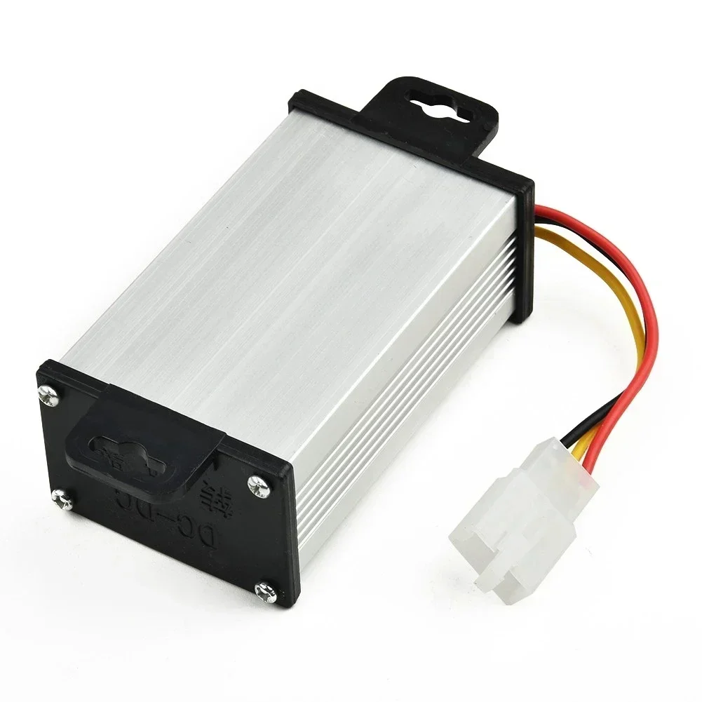 Convertir alta potencia para electrodomésticos de motocicleta eléctrica con transformador adaptador convertidor DC 36V 72V a 12V/10A