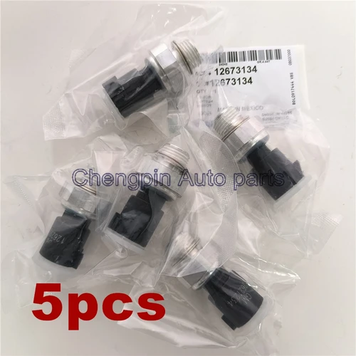 OEM del interruptor del sensor de presión de aceite del motor 5X # 12673134 12621234 Para Chevrolet Cadillac Silverado GMC 2009-2017 Hummer H2 H3 Pontiac