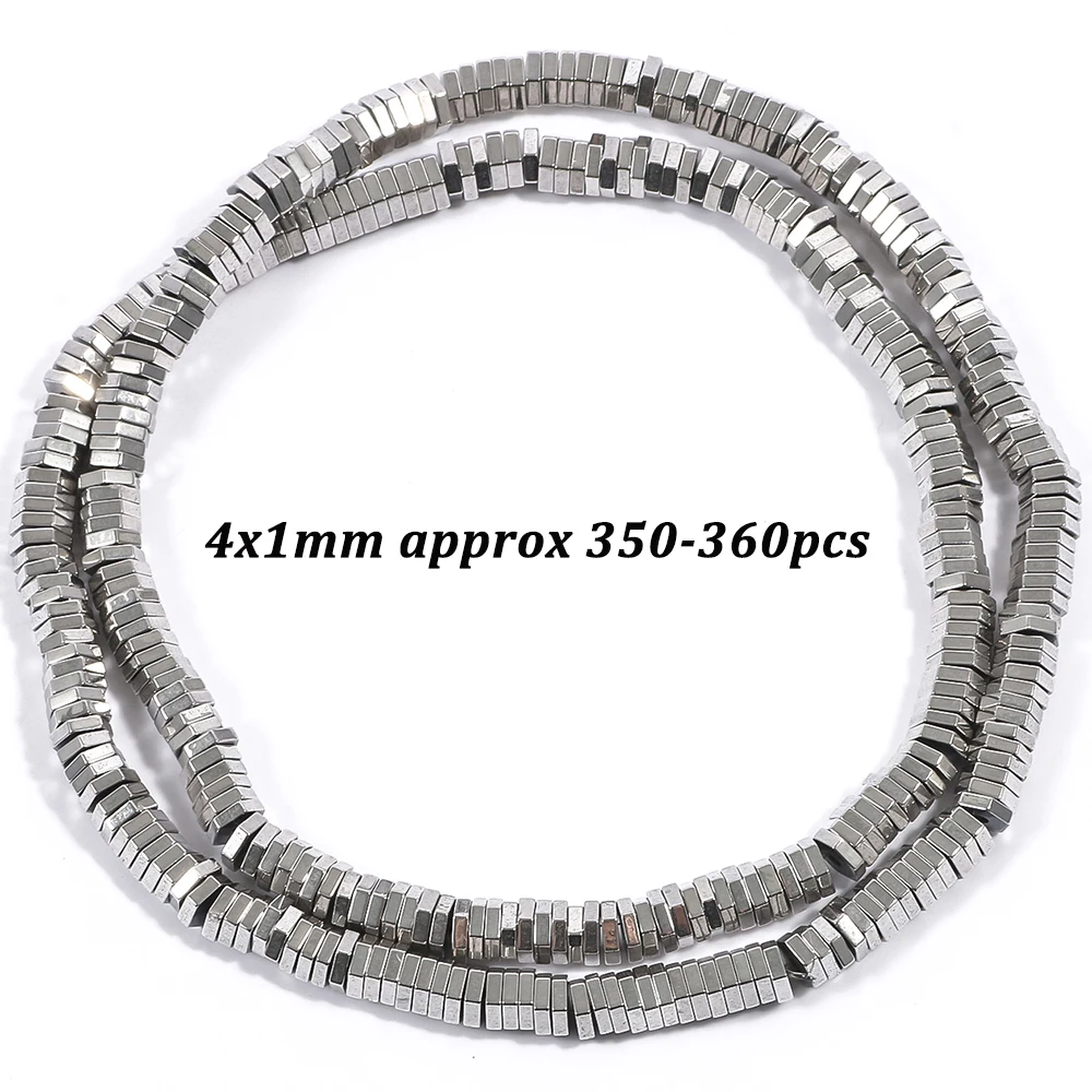 AAA+ Rhodium Hämatit Perle Natürliche Unregelmäßige Geometrische Säule Herz Stein Perlen Für Schmuck Machen Armbänder Halskette 15" zoll