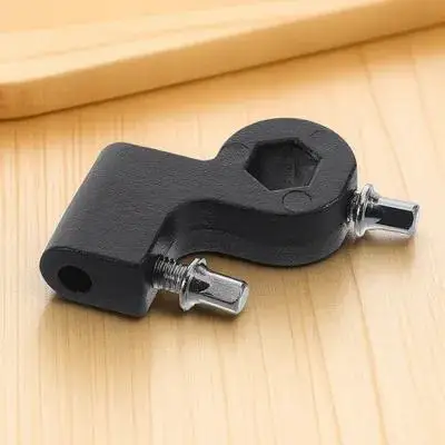 

Bass Drum Pedal Beater Holder Clip Connector Replacement Parts for Kick Drum Pedal Double Chain Drive System Drumstick Holder