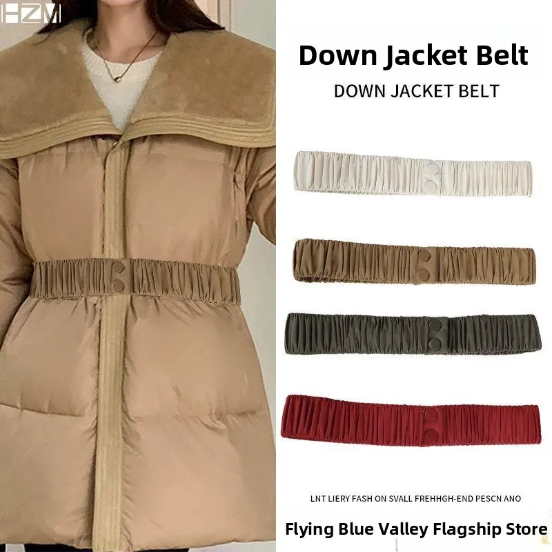 

Эластичный пояс из мягкой ткани для женщин, декоративный, простой дизайн, для юбок, повседневный стиль