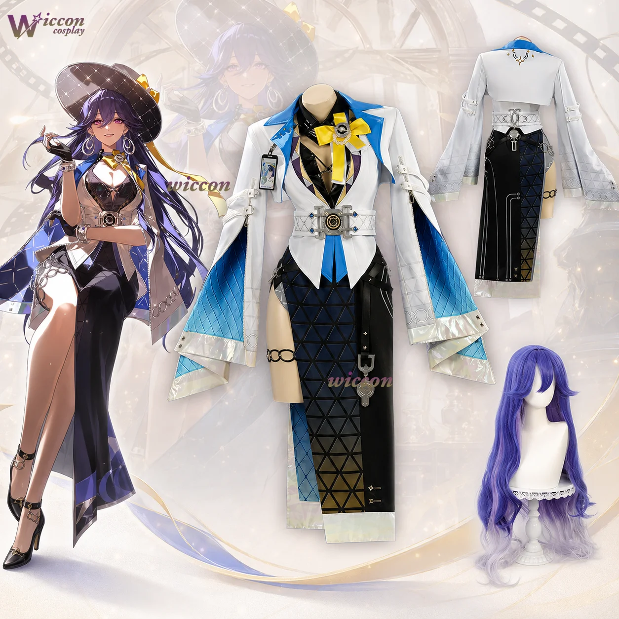 

Wuthering Waves Lothsera Cosplay Costume C Outfit Version Anime Game Character Full Set Women Complete Suit Cosplay