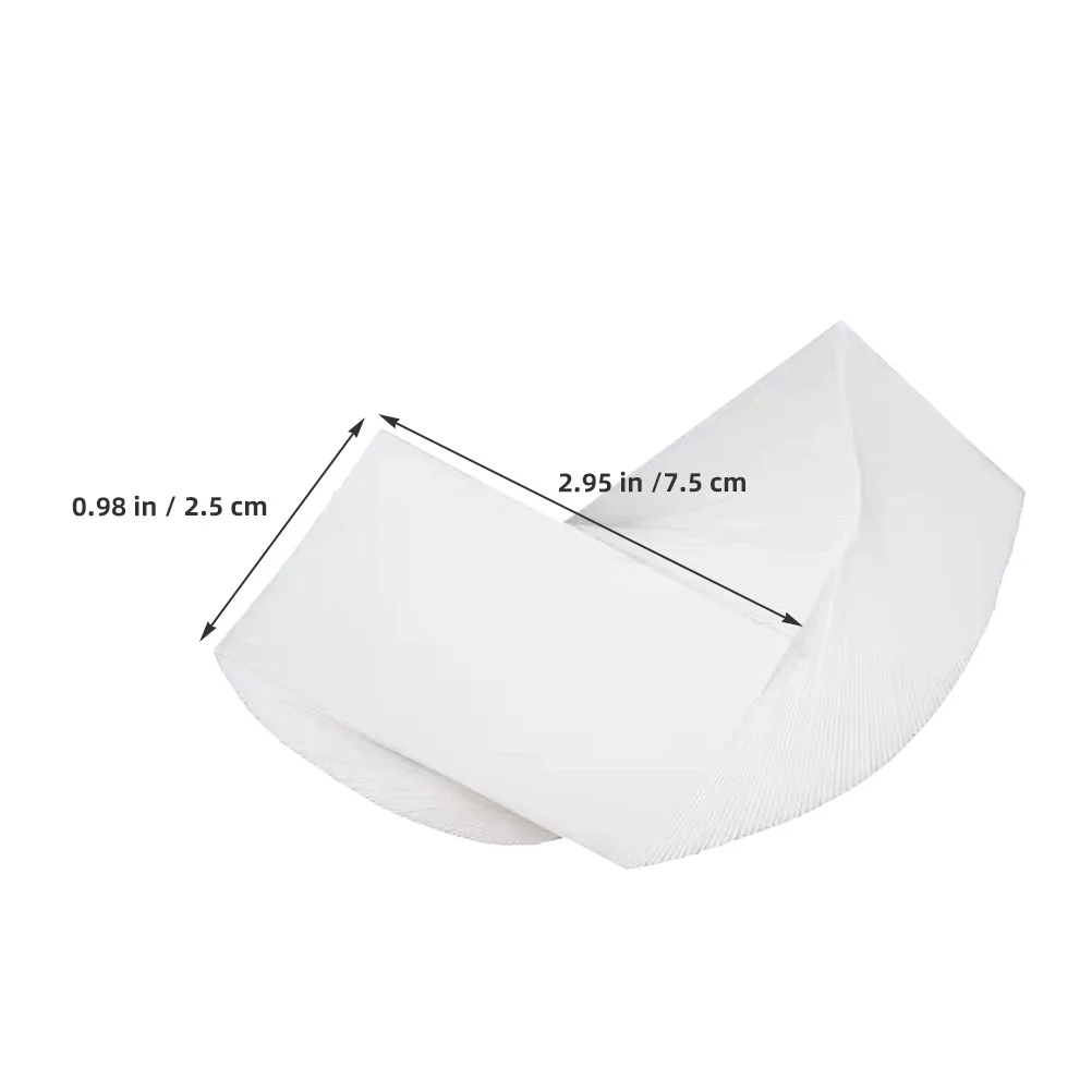 Almohadillas absorbentes para mantenimiento de clarinete, paño de secado, Kit de reemplazo de flauta, accesorio musical, 200 Uds.