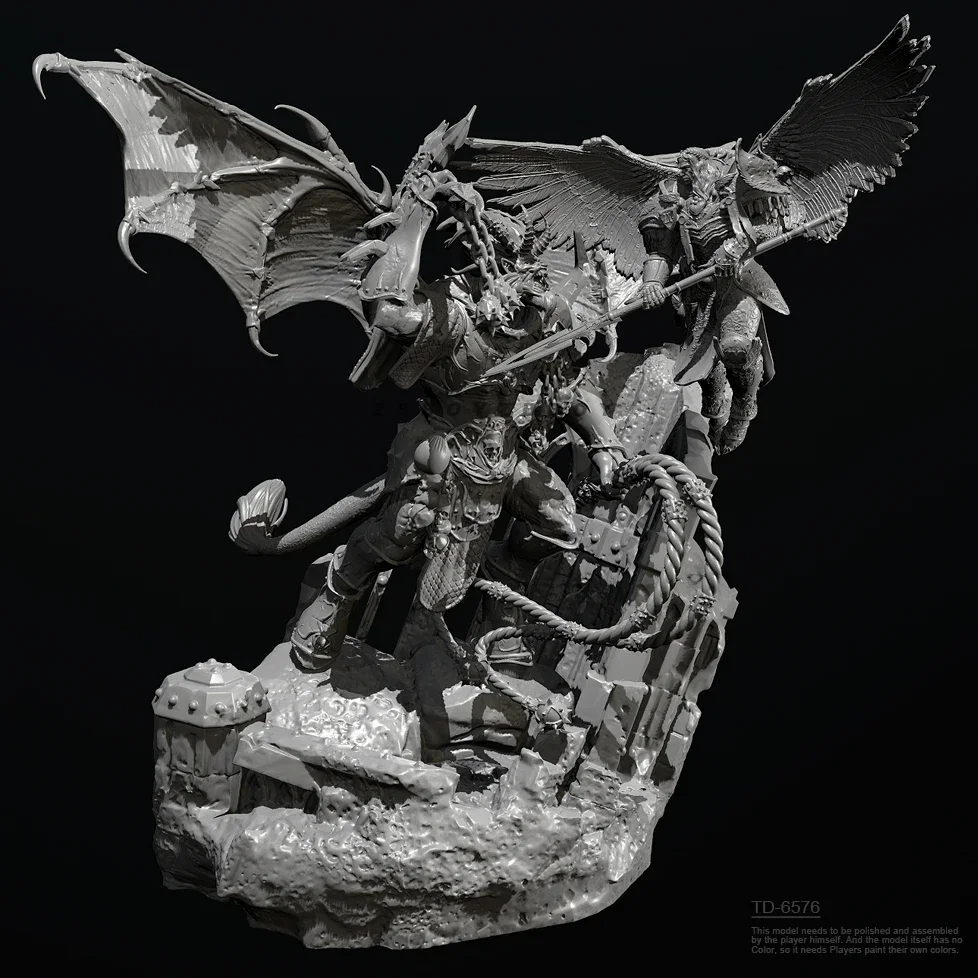 Resin model kits figure colorless and self-assembled（3D Printing ）TD-6576/3D