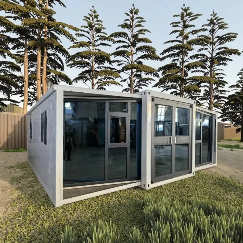 Premium Sandwich Panel Container House and Modern Mobile Home 20ft 40ft 2 3 Bedrooms Fireproof Thermal Insulation Villa