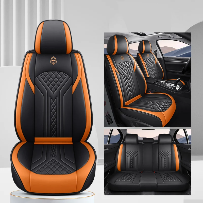 Auto-Sitzbezüge Komplettset aus Nappaleder Universell Passend für BMW G21, Lexus NX350h, Mini Cooper F66, Nissan Rogue T33 Auto-Zubehör – Detail 7