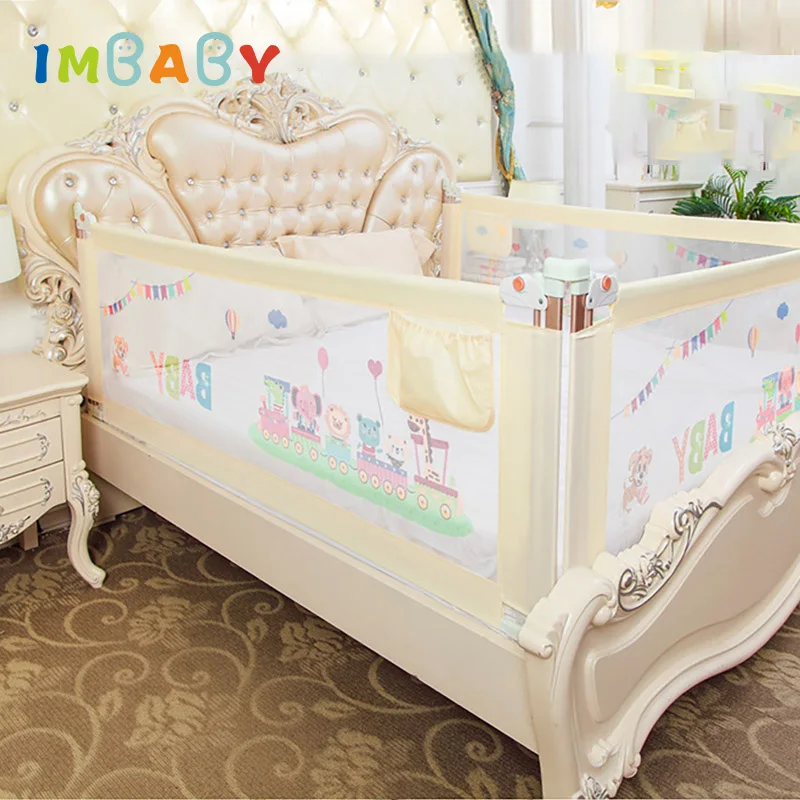 IMBABY barrière pour lit barrière de protection relevable lits de protection latéraux Anti-chute 1.5
