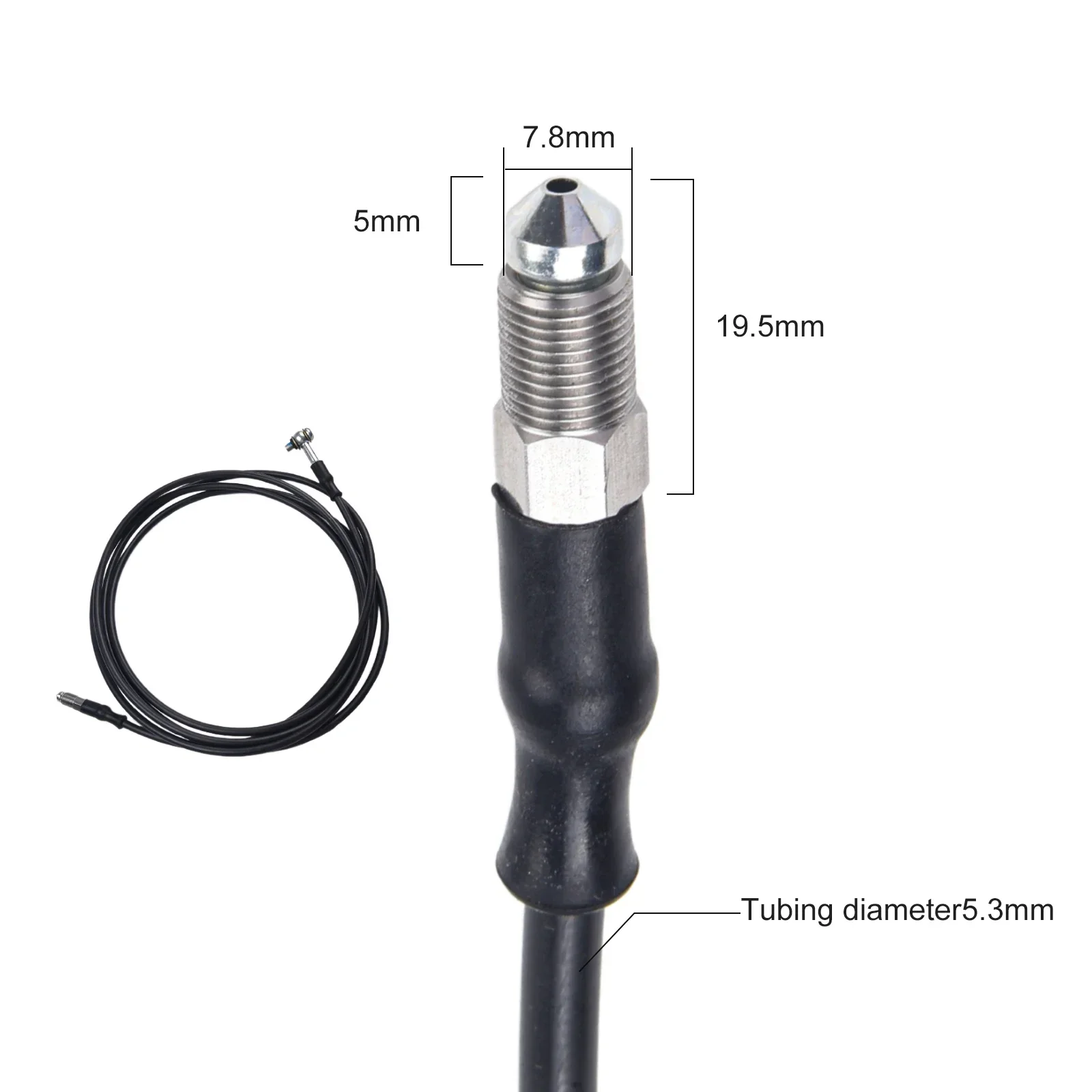 XOD 250cm 구리 슬리브 유압 파이프 브레이크 호스, 전기 자전거 부품 액세서리, 오일 니들 하이 퀄리티