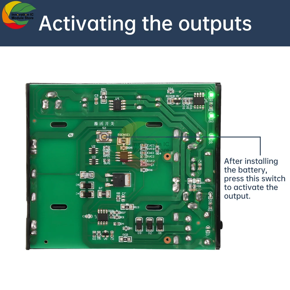 5V9V12VUPS Lithium Battery Soldering Free Kit 18650 Power Bank Ready to use Router Optical Cat Uninterruptible Power Supply Box