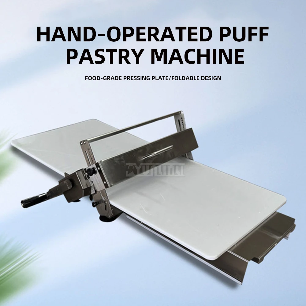 

Folding manual puff pastry machine Hand-cranked puff pastry Horn sheath French tart crust Molding and Forming machine