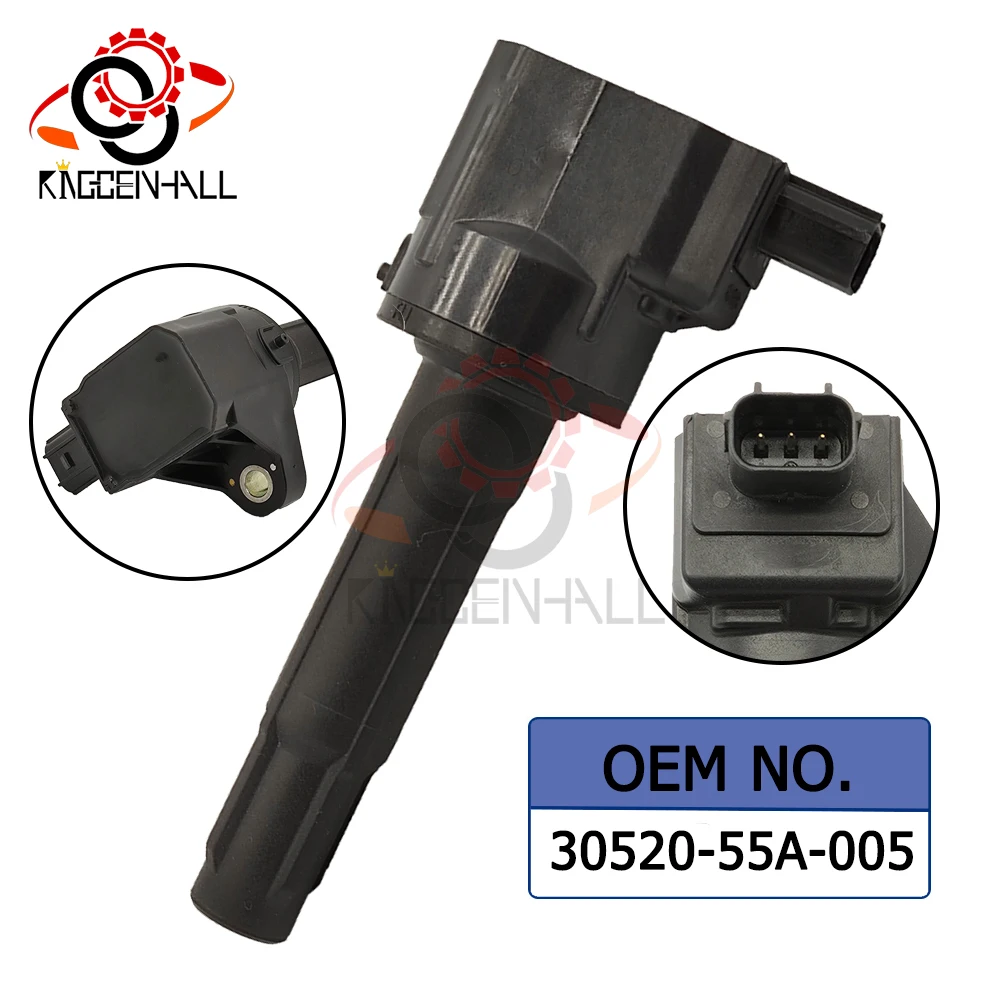 

30520-55A-005 FK0445 4Pcs Ignition Coil Fit For Civic 1.2 1.3 1.4 CITY 1.5L CR-V 3 FR-V 1.3L 1.8L 2.0L 2005-2020 3052055A005