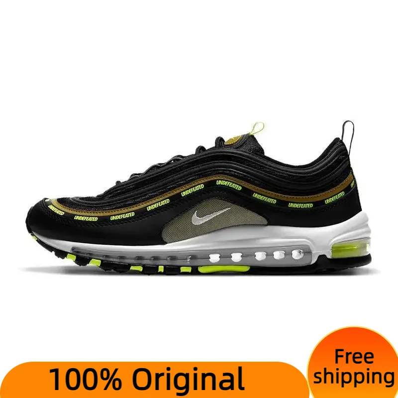 

Nike X Undefeated Air Max 97 "Black Volt" Sneakers shoes DC4830-001