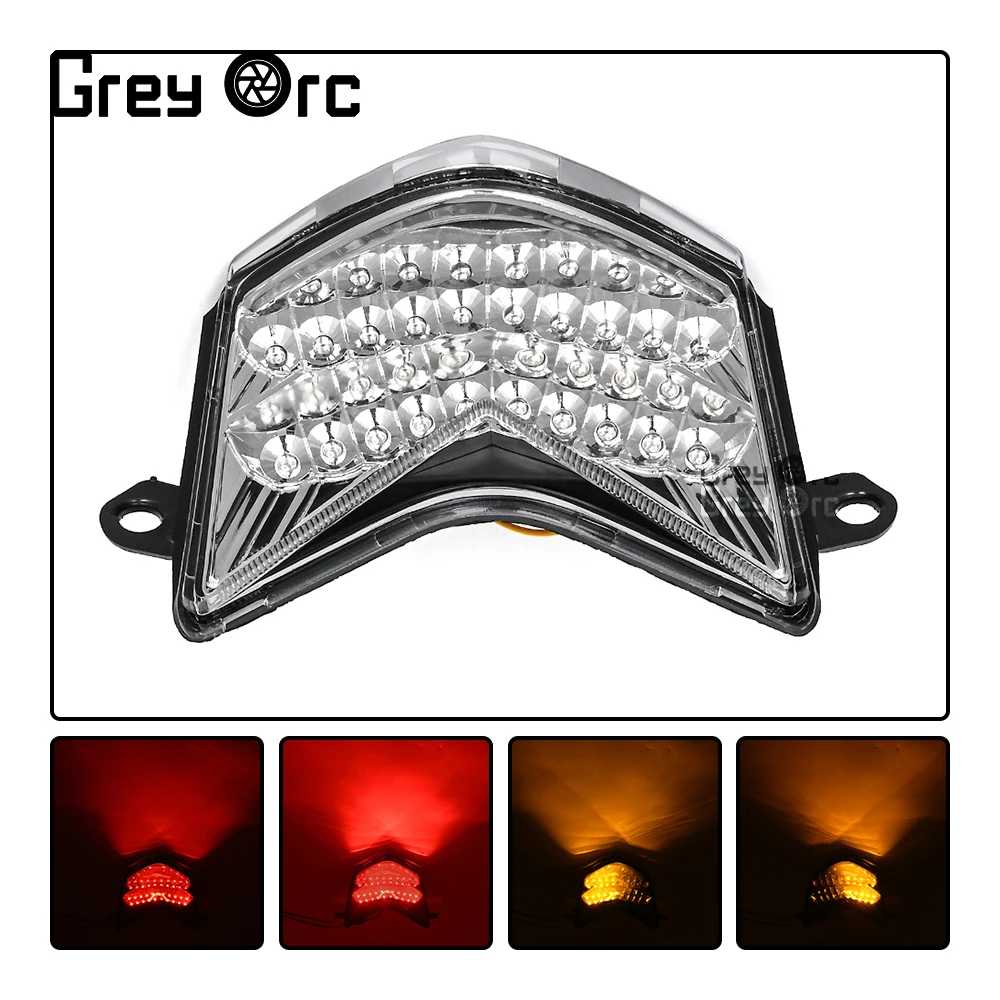 

Integrated LED Rear Tail Light For Kawasaki Ninja ZX-10R ZX10R 2006-2007 ZX-6R ZX6R Z750S 2005-2006