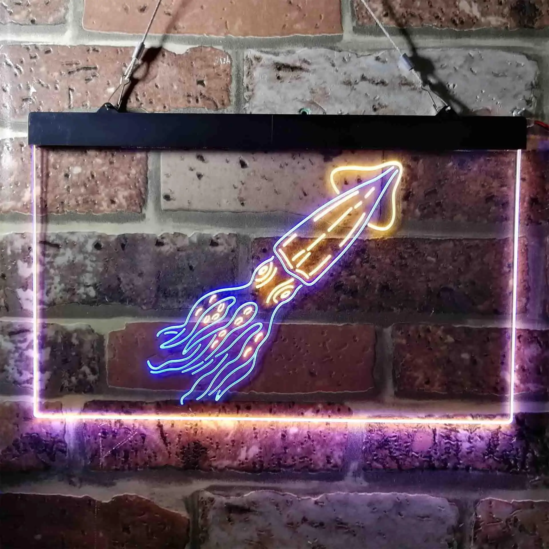Squid Dual Color Led Neon Sign st6-i3735