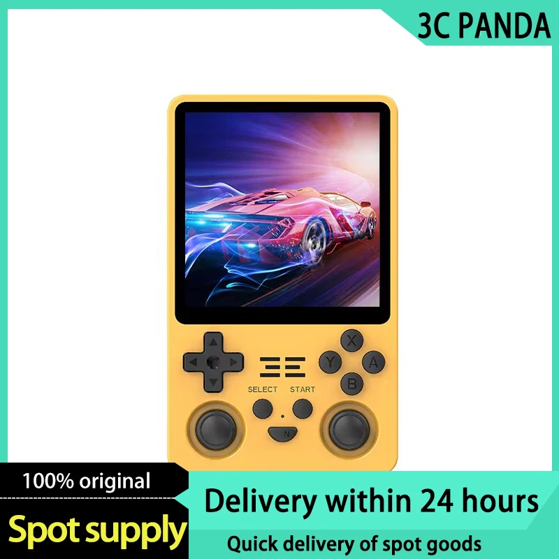 Powkiddy Rgb20sx Handheld Game Console 720*720 4 Inch Ips Screen Built-In Wifi Retro Gaming Open Source Linux Children'S Gifts