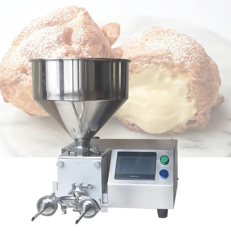 Jam Filling Machine Jam Filling Cream Filler Automatic Commercial for Pie Puff Cream Churros Filler Machine For Baking Shop