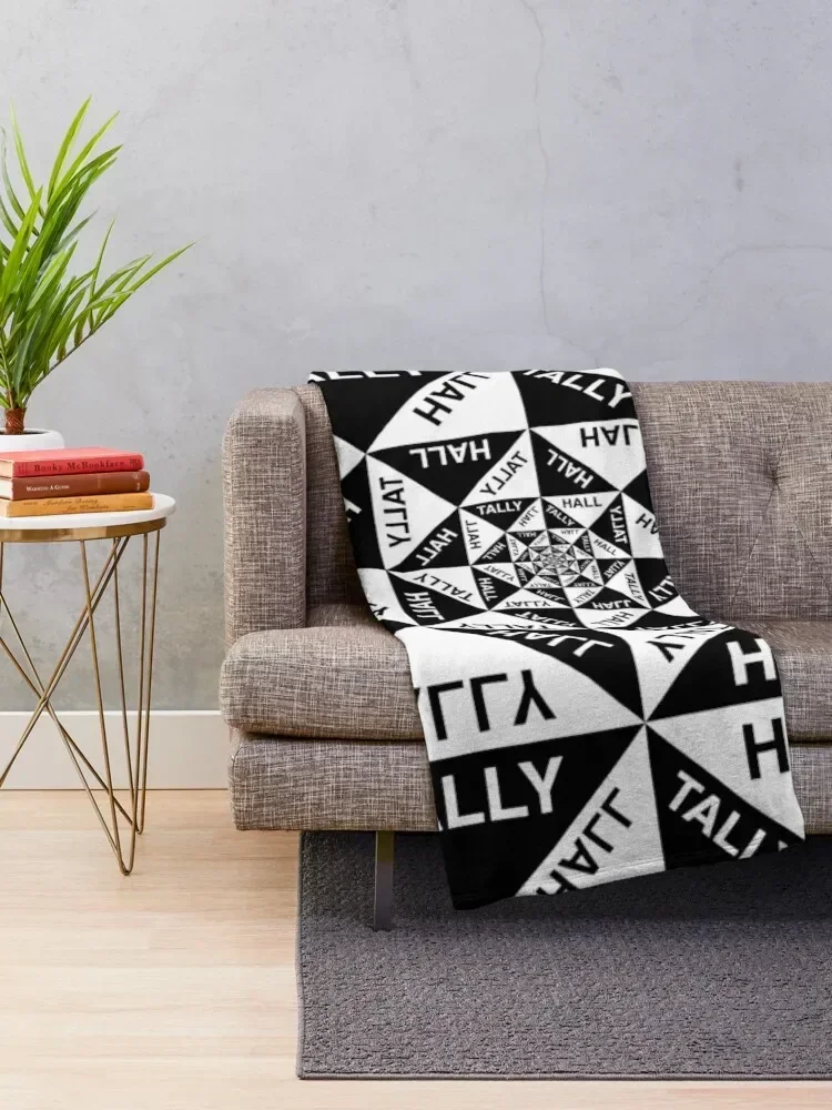 New 02 Tally Hall band logo Genre: ?indie pop Throw Blanket Decorative Beds Blankets Sofas Of Decoration Quilt Retros Blankets