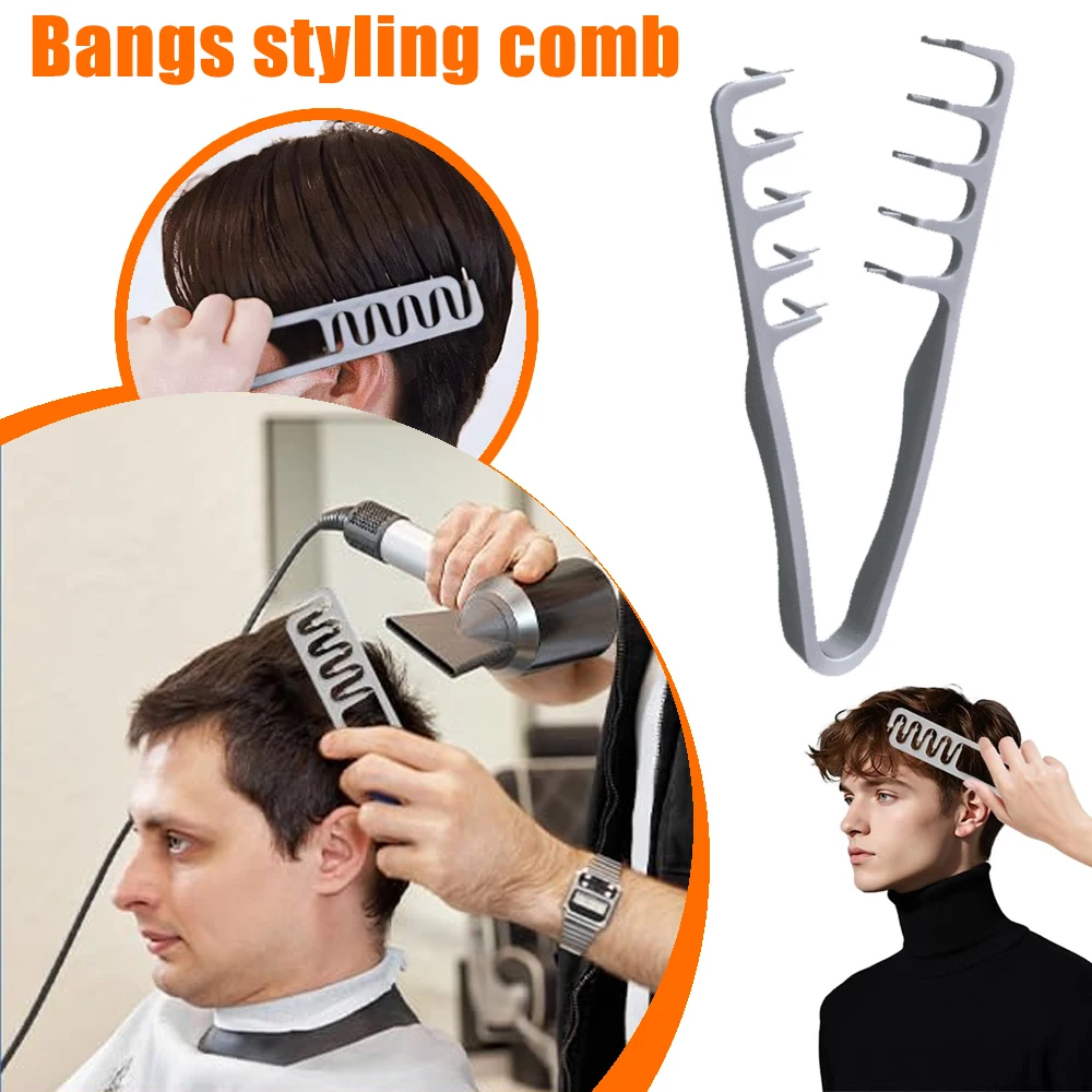 

Volumizing Wide-Tooth Comb Increases Root Volume Creates Voluminous Bangs A Lifesaver For Flat Hair Non-slip Styling Comb