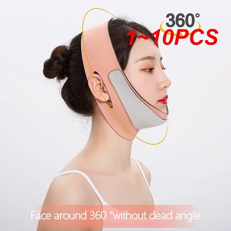 

1~10PCS Facial Contour Lifting V-shaped Face Lift Up Band Double Chin Removal Slimming Anti Wrinkle Face Shaping Bandage Tool