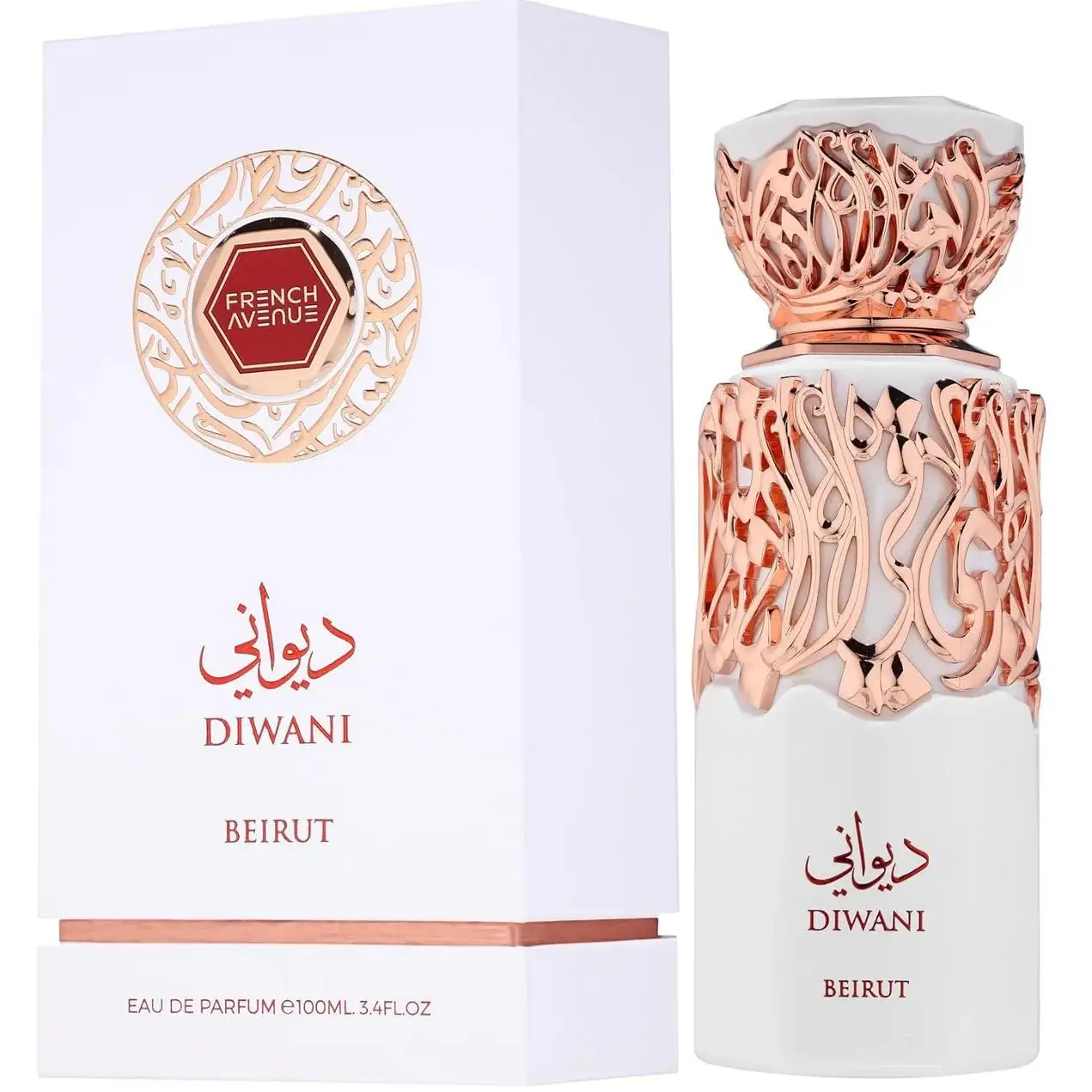 Diwani BEIRUT French Avenue Fragrance World EDP 100ml perfume Arab