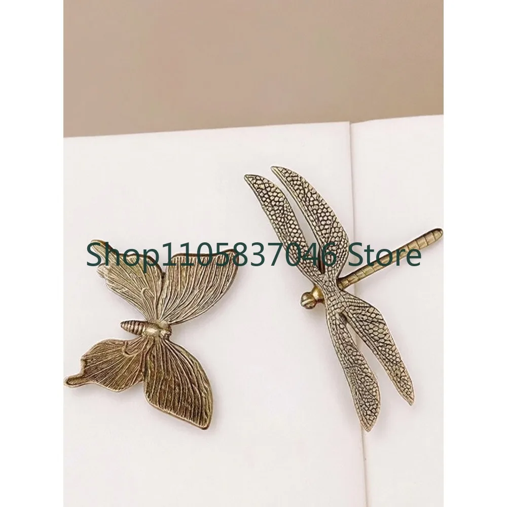 Retro Nostalgic Dragonfly Butterfly Creative Paper Town Study Soft Decoration Crafts Decorations Ornaments