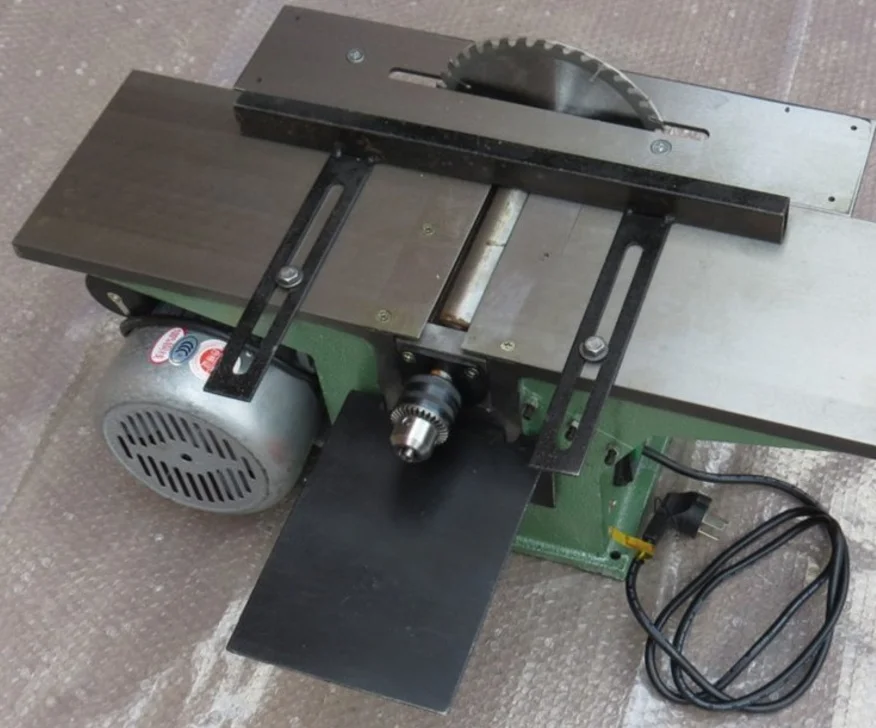 Multifunctional Wood Planer Professional Woodworking Equipment for Planing & Drilling Processing