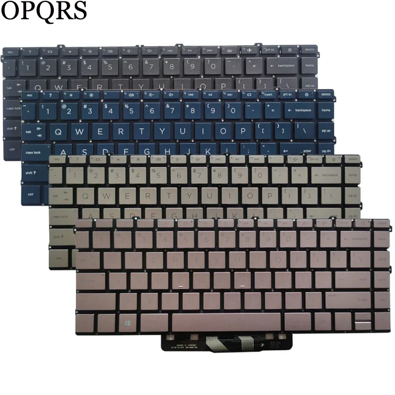 US laptop keyboard For HP TPN-I137 L96526-001 14-DW 14-DW0052TU 14-DW1032TU DW0044TU 14-DV 14-dv0003TX TPN-Q244