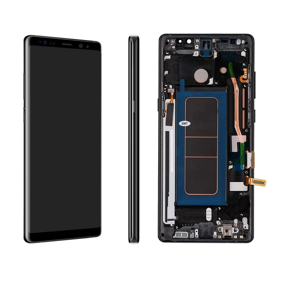 Note8 OLED Screen For Samsung Galaxy Note 8 N950A N950U LCD Display Touch Screen Repalcement Assembly Support S Pen with Frame