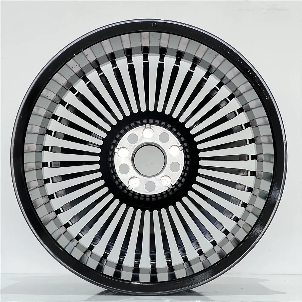 Wheel Forged 5x112 ford F150 18 17 Inch Chrome 6 Holes Go Kart 2 Piece Rims