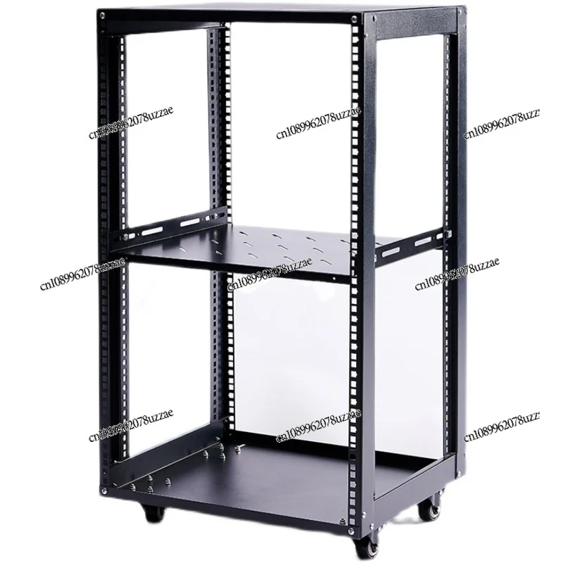 19 Inch Rack 15U 9U Simple Open Cabinet 12U Mobile Audio Amplifier Flight Case Bracket Rack