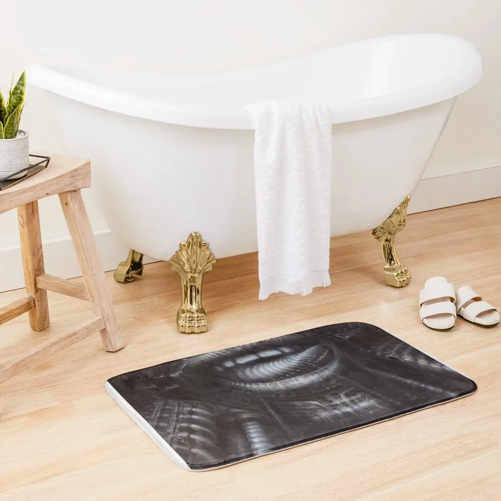 

hans ruedi giger artwork Bath Mat Bathroom Rugs Bathroom Accessories Kitchen Bathroom Carpet Set Mat