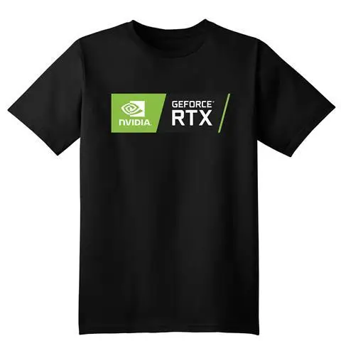 Camiseta de Manga Corta para Hombre con Diseño de Tarjeta Gráfica 2026 RTX Ryzen AMD NVIDIA Nvidia GTX Intel Gaming