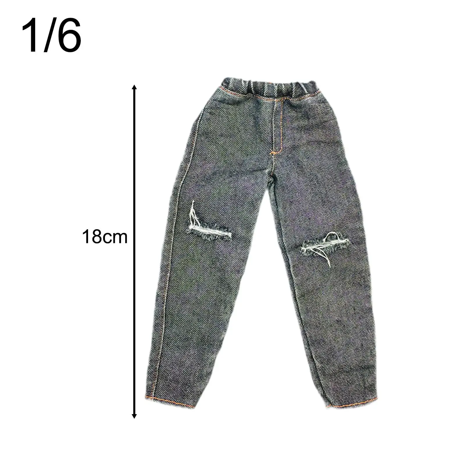 1:6 Schaal Actiefiguren Jeans 30cm Pop Decor DIY Pop Aankleden Cosplay Kostuum Stijlvolle Kinderen Volwassenen Geschenken Outfits Poppenkleding