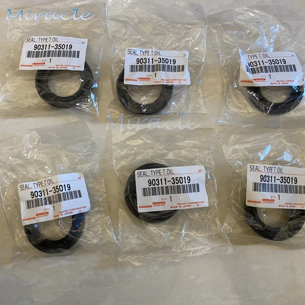 4 Pieces TOYOT-A & LEXU-S MANY VARIOUS MODELS TRANSAXLE CASE OIL SEAL OEM 90311-35019