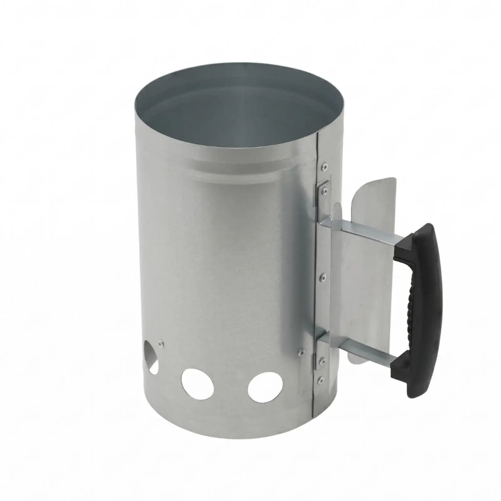 Outdoor Charcoal Starter Galvanized Steel BBQ Chimney Ignition Tool for Grill Accessories