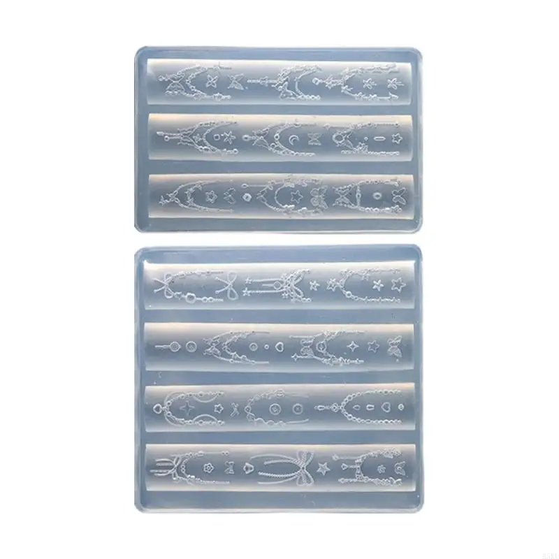 

Double Set Bowknot Mould for Nail Decoration And Wearable Accessories Including Interlockings Chains and Beads