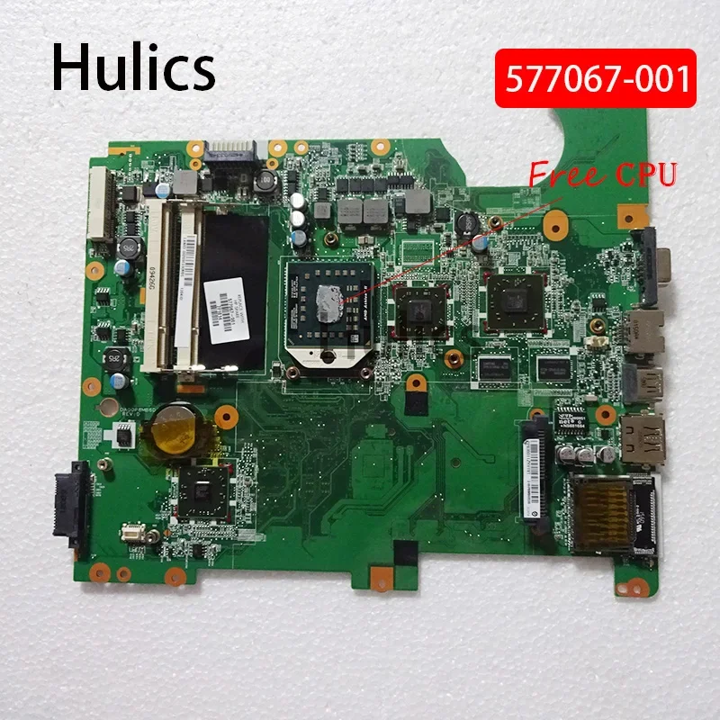 

Hulics б/у 577067 -001 Материнская плата для HP 577067 COMPAQ Presario CQ61 DAOOP8MB6D0